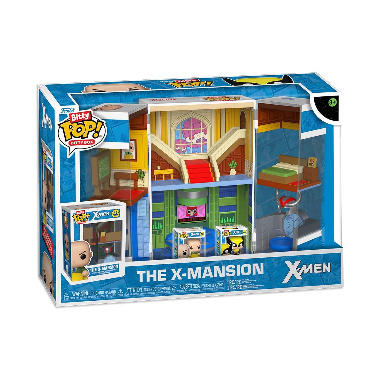 Amazon.com: Funko Pop! Bitty Boxes: X-Men - The X-Mansion Playset